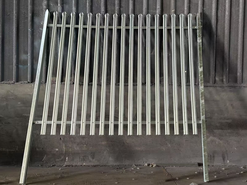 Galvanized Palisade Fence